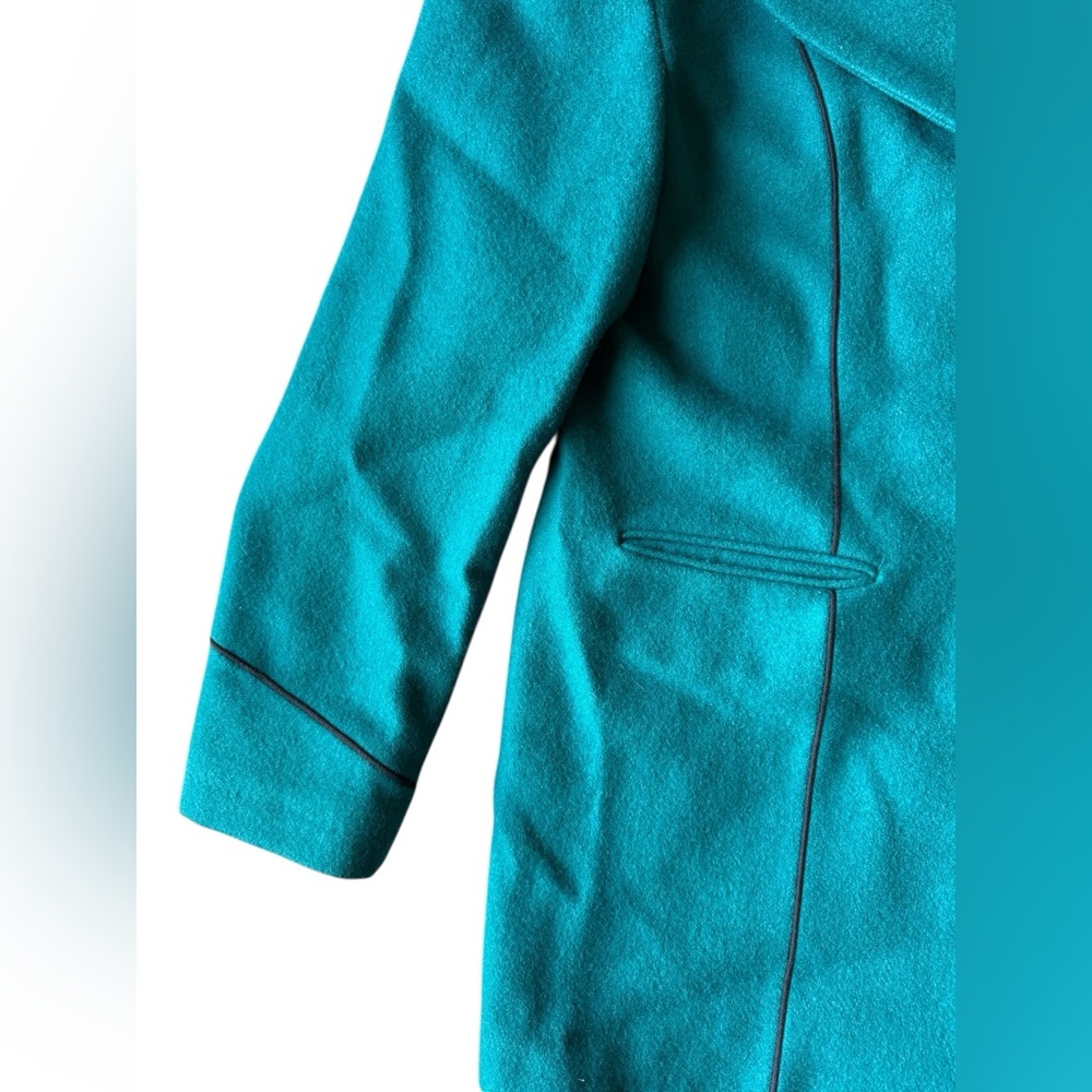 Vintage Mid West Garment Co Teal Wool Blazer - Picture 5 of 8